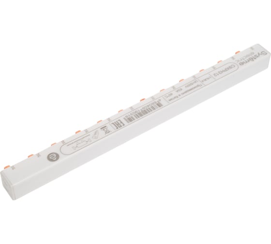 Шинка Systeme Electric Гребенчатая 3P (L1L2L3) 18 мм 12 модулей 63А C9XPH312