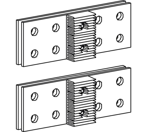 Шина подключения Systeme Electric 3P для SD1250 DC SSDDC3M1250