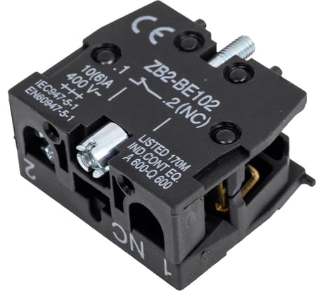 Блок НЗ для ПКТ Briswik HB2-BE102 NC ZB101-BE102