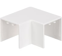 Поворот TDM ELECTRIC на 90 гр. КМП, белый, 25х25 упаковка 4 шт SQ0411-0138
