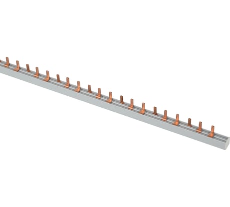 Шина соединительная ЭРА NO224610 PIN штырь 3Р 63А 1 метр 54 модуля Б0067423