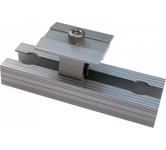 Комплект для крепления солнечных панелей Sunways Mini Rail центральный, 1шт SW102228 1