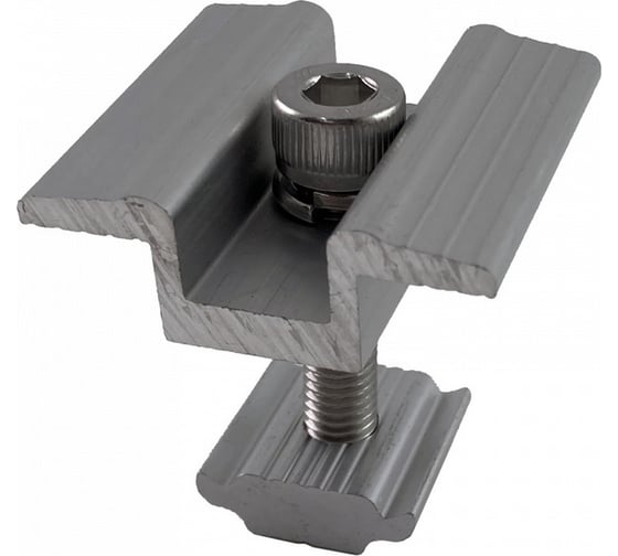 Центральный зажим для крепления солнечных панелей Sunways 40мм, 1шт SW000315 1