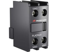 Блок вспомогательных контактов Prompower серии Pulse, фронт. монтажа для серии PLC1D, 2НО PLADN20