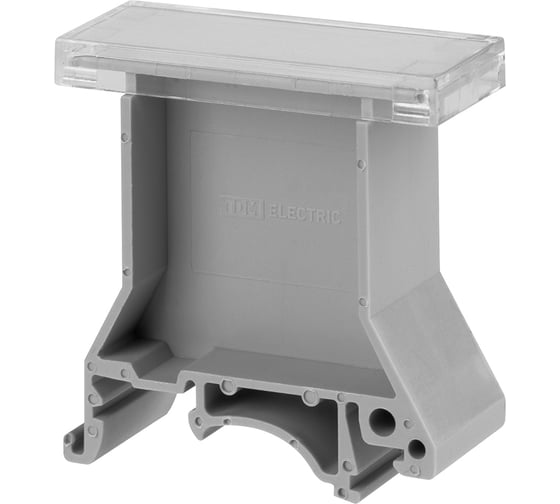 Держатель маркировки клеммных колодок TDM ELECTRIC ЗНН на DIN-рейку (Ph-C UBE/D) 10шт TDM SQ0803-1144