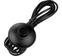 Шнур для БРА с ножным выключателем TDM ELECTRIC ШВВП 2x0.5 мм2, 3.5 м, черный TDM SQ1305-1062