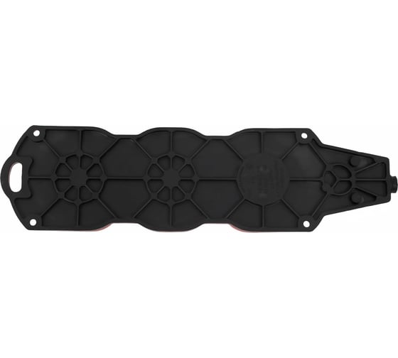 Каучуковая колодка 3 гнезда 16А IP44 с/з красная Gigant RBG-4