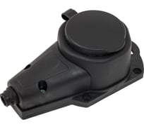 Каучуковая влагозащищенная штепсельная розетка 16А IP44 с/з Gigant RSG-5