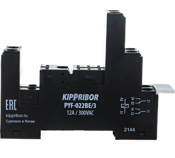 Монтажная колодка KIPPRIBOR PYF-022BE/3 12A при 300VAC, артикул 00000078976