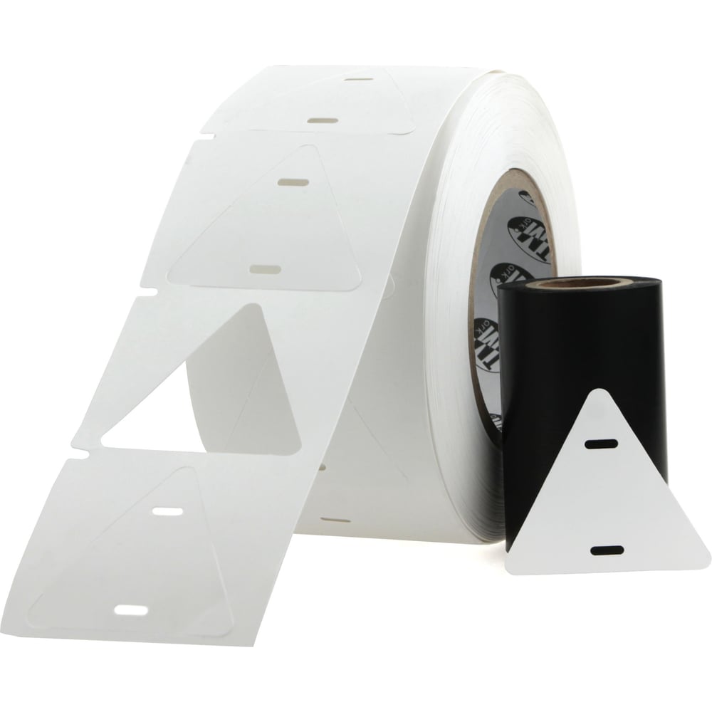 Кабельная бирка ТМАРК У136 компл.2в1 универсальный: треугольник 60х60 ...