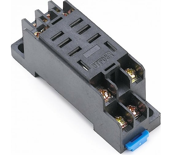 Розетка для промежуточного реле Dekraft на дин-рейку РР102-2-10 23235DEK 1