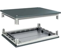 Крыша и основание DKC RAL7011 для корпусов CQE, ШхГ 1200x600 мм, комплект 1 КМП R5RKTB126