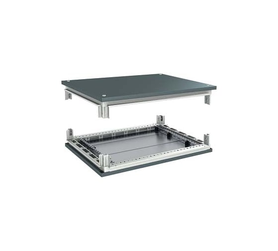 Крыша и основание DKC RAL7011 для корпусов CQE, ШхГ 800x600 мм, комплект 1 КМП R5RKTB86 1