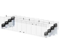 Комплект защитного кожуха ступенчатой шинной системы DKC 4P 1 КМП R5BBLPH4P