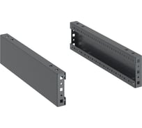 Панели цоколя DKC для корпусов CQE CQE N, ШхГ 600 мм, В=100 мм, RAL7011, комплект 2 шт. 1 КМП R5NFP60