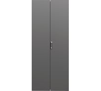Дверь сплошная DKC двухстворчатая, для IT, CQE 2200x800 RAL9005, 1 шт. RBITCPED2280