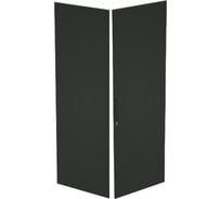 Дверь сплошная DKC двухстворчатая, для IT, CQE 2200x800 RAL7035, 1 шт. RGITCPED2280