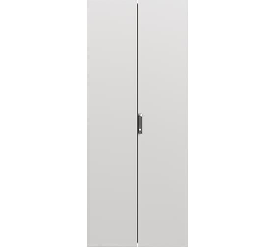 Дверь сплошная DKC двухстворчатая, для IT, CQE 2200x600 RAL7035, 1 шт. RGITCPED2260 1