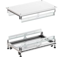 Крыша основание преперфорированные DKC IT CQE 600x600, RAL7035 RGIT606F