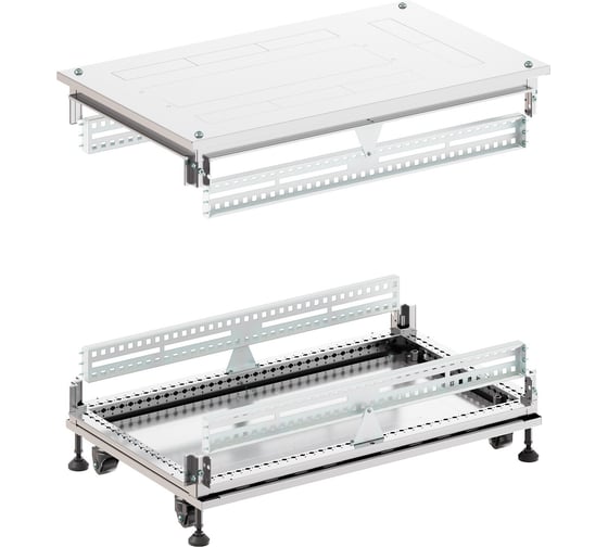 Крыша основание преперфорированные DKC IT CQE 600x600, RAL7035 RGIT606F