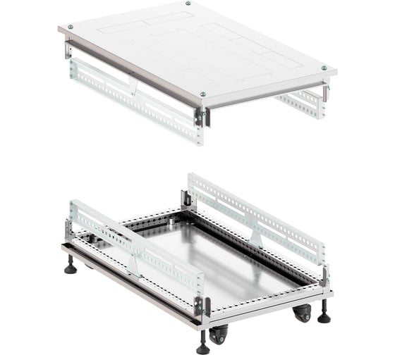 Крыша основание преперфорированные DKC IT CQE 600x1200, RAL7035 RGIT612F