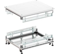 Крыша основание преперфорированные DKC IT CQE 800x600, RAL7035 RGIT806F