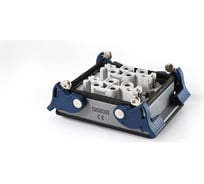 Розетка Emas низкая, 2-фиксатора, для панели, 12 полюсов, 2*4*80А+2*2*16A, EBM812PM44