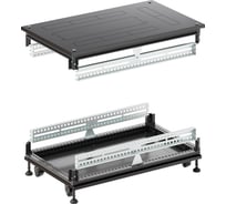 Крыша основание преперфорированные DKC IT CQE 600x600, RAL9005 RBIT606F