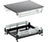 Крыша основание преперфорированные DKC IT CQE 800x600, RAL9005 RBIT806F 1