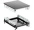 Крыша основание преперфорированные DKC IT CQE 800x600, RAL9005 RBIT806F 2