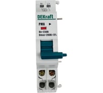 Расцепитель максимального напряжения Dekraft РМК-101, 280 В, 3 А 18104DEK