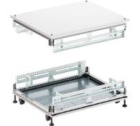 Крыша основание сплошные DKC IT CQE 800x1000, RAL7035 RGIT810S