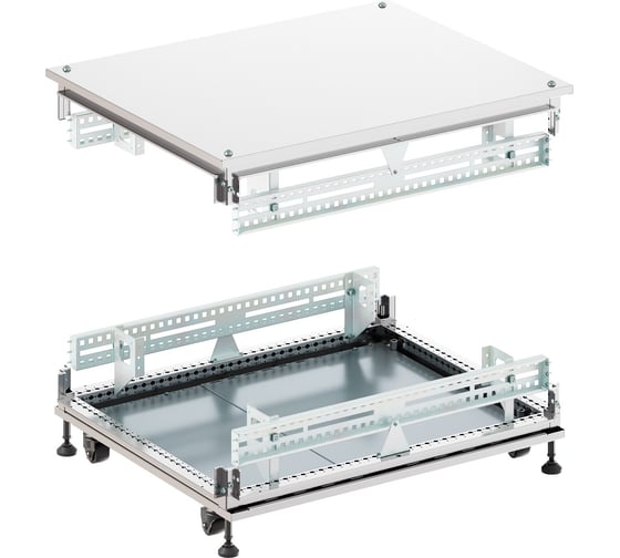 Крыша основание сплошные DKC IT CQE 800x1000, RAL7035 RGIT810S