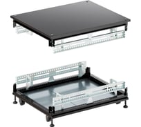 Крыша основание сплошные DKC IT CQE 800x800, RAL9005 RBIT808S