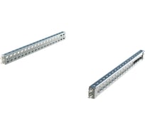 Рейка боковая усиленная для шкафов DKC CQE N Г=400 мм, комплект 2 шт. 1 КМП R5NPDS400