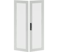 Дверь DKC перфорированная двухстворчатая для IT CQE 2200x800 RAL7035 1 ШТ RGITCPMD2280