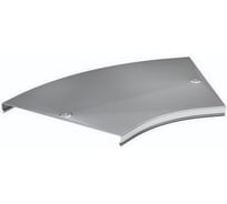 Крышка DKC на угол CPO 45 горизонтальный 45 осн.100 в комплекте с метизами и пластинами PTCE 1 УП 38022K