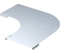 Крышка DKC на угол горизонтальный 90 градусов 100, 1,2 мм, в комплекте с крепежными элементами необходимыми для монтажа SKDN100K