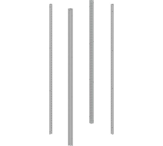 Стойки вертикальные DKC RAL7035 для корпусов CQE N, В=1800 мм, комплект 4 шт. R5NKMN18 1