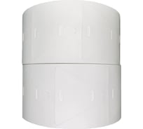 Комплект Vell 2 в 1 -3 для контрольного кабеля, треугольная бирка У-136, 60x55 мм (2 рулона по 500 шт.) и риббон 75 м 338726