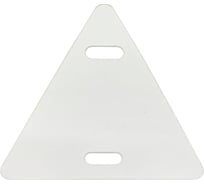 Комплект 2 в 1 -3 для контрольного кабеля, треугольная бирка У-136, 60x55 мм (2 рулона по 500 шт.) и риббон 75 м Vell 338726