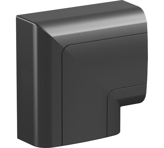 Плоский угол DKC 110x50 мм, черный 1 шт 01003A 1