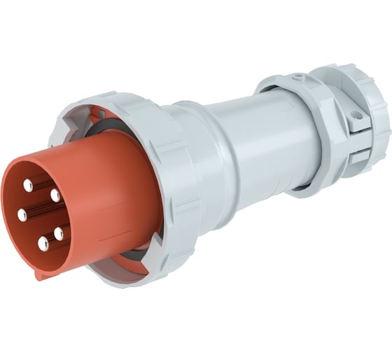 Вилка кабельная DKC CP IP67 125A 3P E N 400В DIS21812537 1