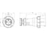 Вилка кабельная DKC CP IP67 125A 3P E 400В DIS21812536 5