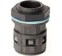 Монтажный комплект DKC муфта-труба-коробка, DN 48 мм, М63x1,5, полиамид, цвет черный PACM48M63N