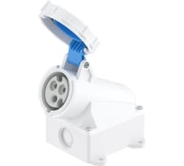 Розетка настенная DKC WS IP67 63A 2P E 230В DIS5156353