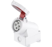 Розетка настенная DKC WS IP67 63A 3P E 400В DIS5156356