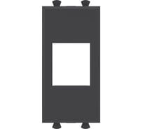 Адаптер DKC без шторки, для Keystone, Avanti, Черный матовый, 1 модуль, 1 шт. 4412211