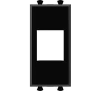 Адаптер DKC без шторки, для Keystone, Avanti, Черный квадрат, 1 модуль, 1 шт. 4402211