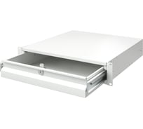 Выдвижной ящик DKC 19 2U, глубина 300 мм, RAL7035 1 шт R5ITCPD2HE